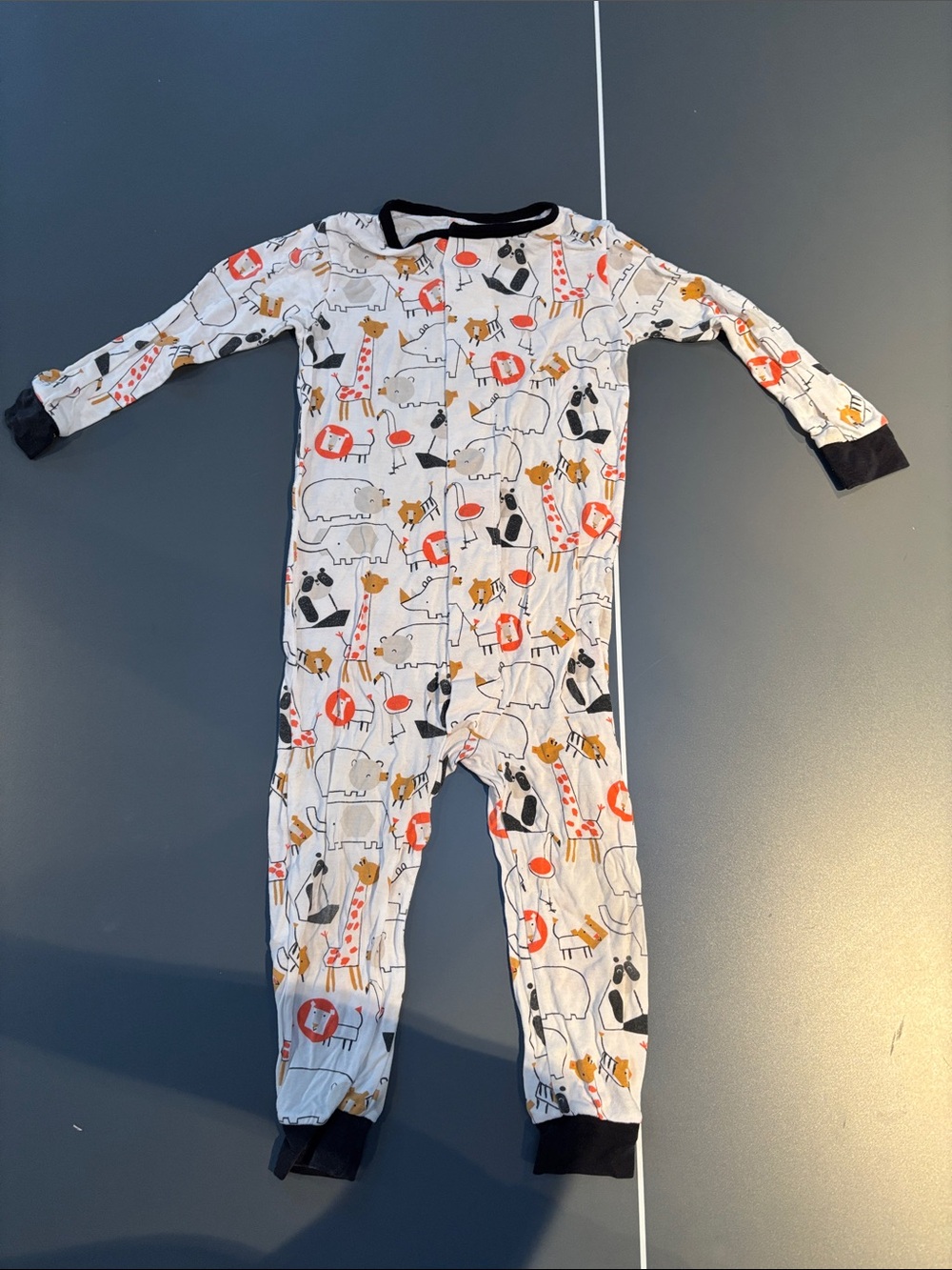 Magnetic Me Zootiful Modal Magnetic One Piece Size 0-3 Months Jumper Zoo Animal